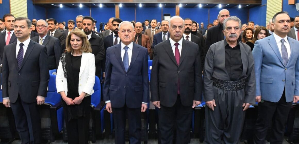 بحضور رئيس الجمهورية .. المركز الثقافي العربي – الكردي يرى النور في بيت الحكمة